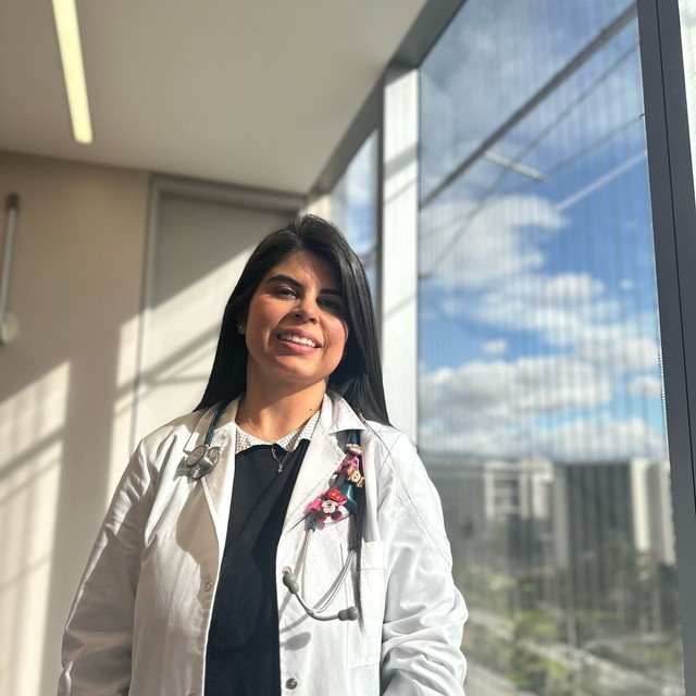 Dra. Jazmín Prada, médica pediatra